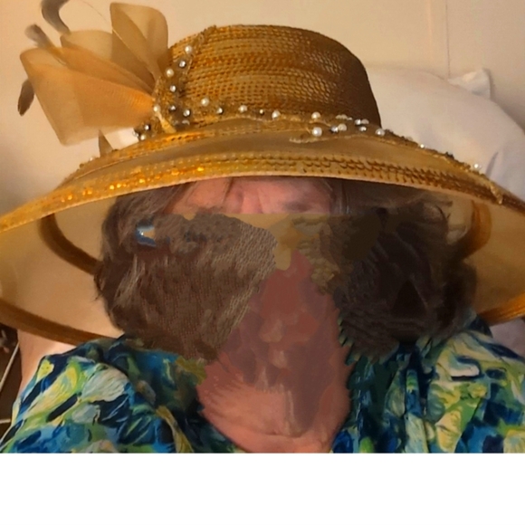 Vintage whittall & shon wide brim hat - Picture 7 of 8